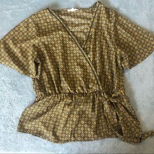 Faux Wrap Top - XL